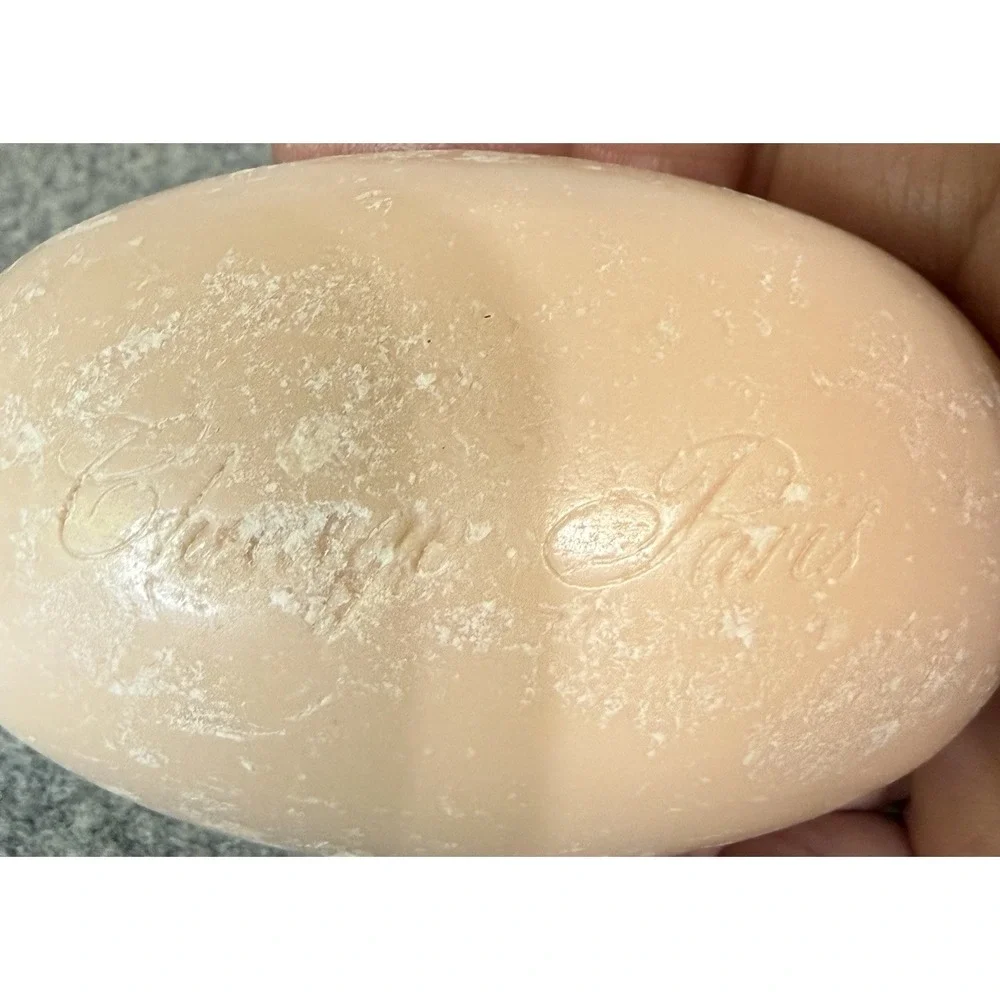2X Vtg EMLIN FRENCH MILLED BATH & HAND BAR SOAP PARIS